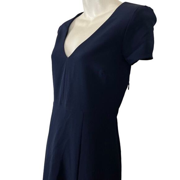 Show Me Your Mumu Womens Navy Fit & Flare V-Neck Mermaid Formal Maxi Dress sz M - Picture 8 of 15